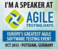 Agile Testing Days 2013