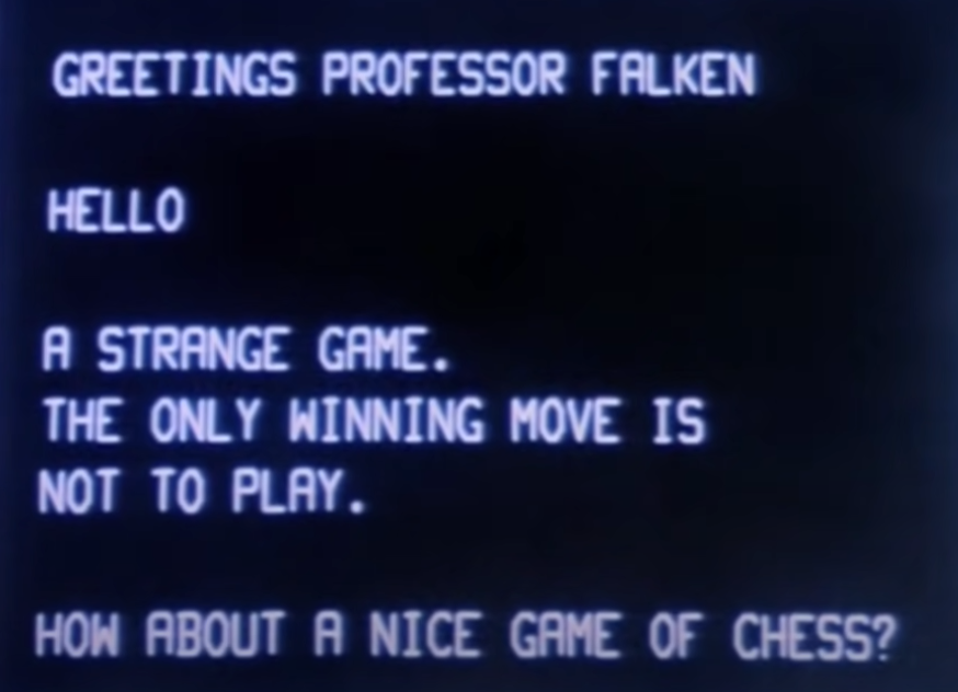 wargames a strange game
