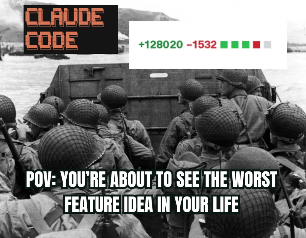 hundred thousand lines of code pr made by claude code